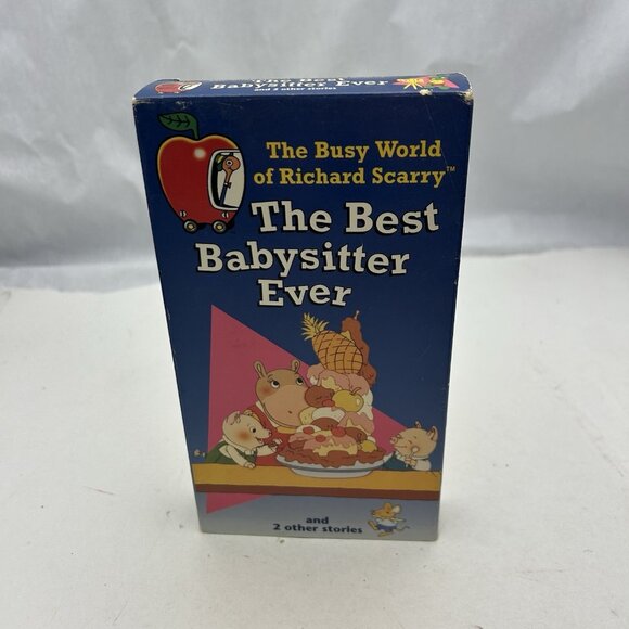 Other - RICHARD SCARRY'S THE BEST BABYSITTER EVER VHS VIDEO Cartoon 1993 Scarry
